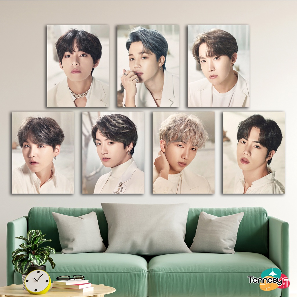 TENNESY HIASAN DINDING WALL DECOR KPOP KOREA BTS 15x20CM PAJANGAN POSTER DEKORASI DINDING KAMAR RUMAH