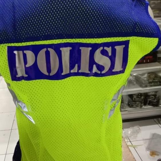 Rompi|Rompi Jaring Lantas Biru|Rompi Jaring Polantas kuning biru