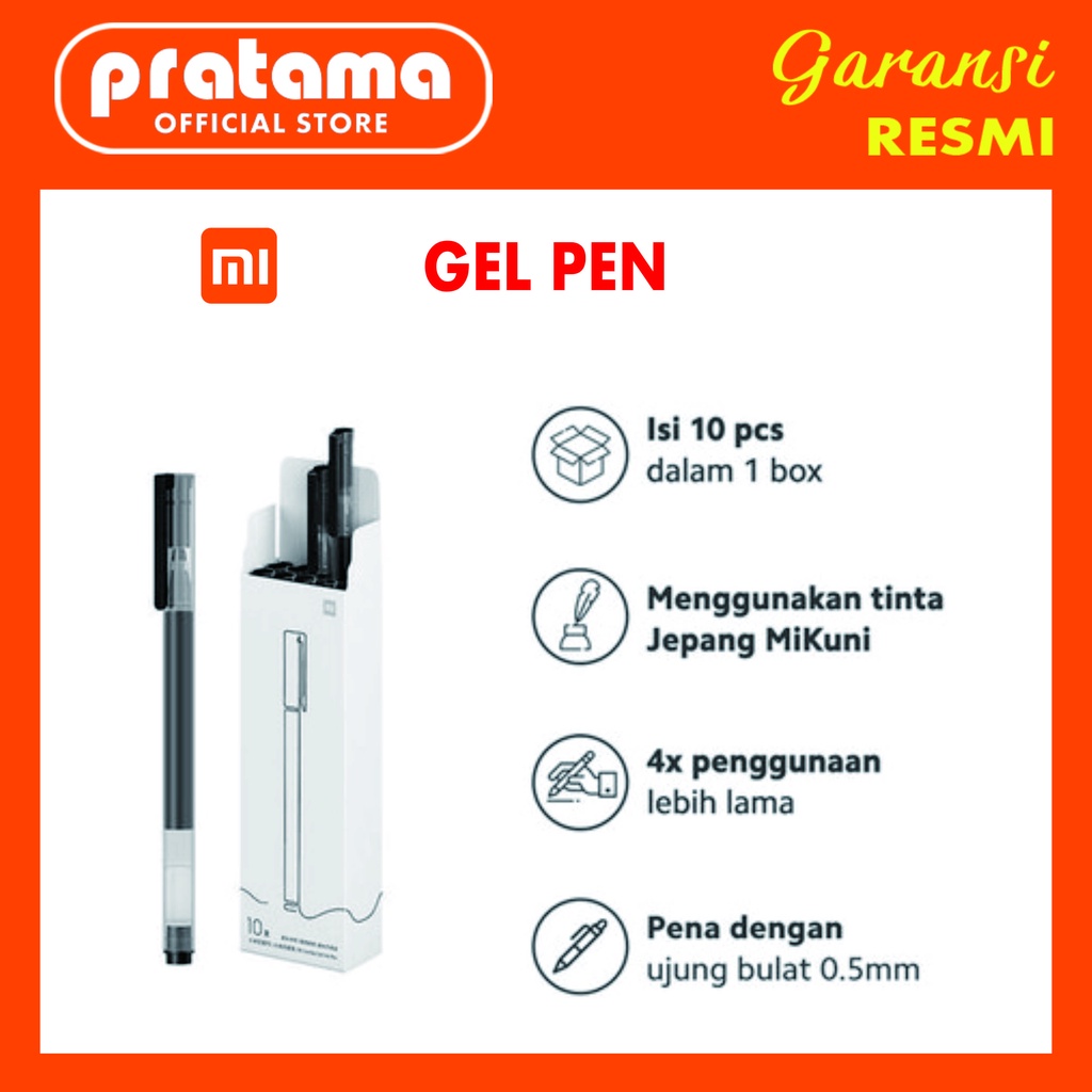 

XIAOMI MI PEN HIGH-CAPACITY GEL PEN ORIGINAL - GARANSI RESMI