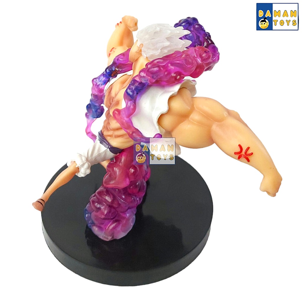 Action Figure One Piece Gear 5 Luffy Figure Sun God Hercules Nika Anime Figur Pajangan