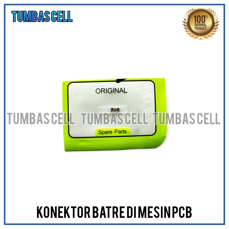 Konektor Baterai Batre Realme C3 / C11 / C12 / C15 - Soket Connector Battery Di Mesin Pcb