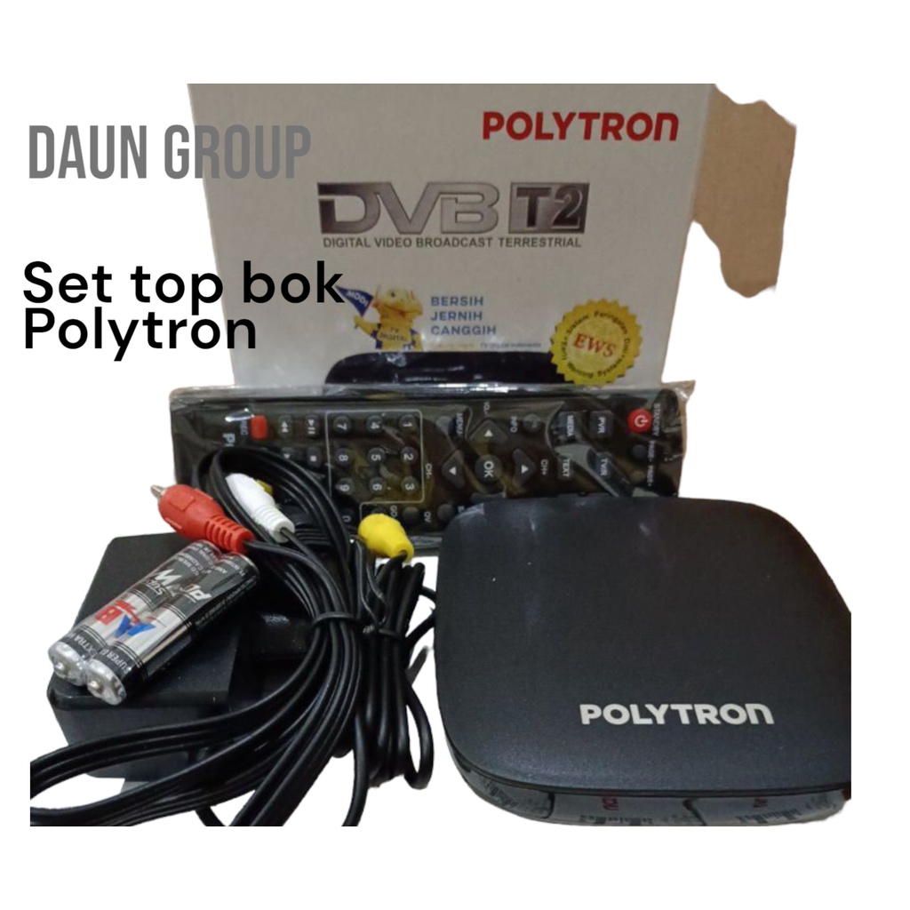 Set Top Box Polytron PDV700t2/Set Top Box Evercoss Max/Set Top BoX TV +Flat+ TV Tabung /TV Analog