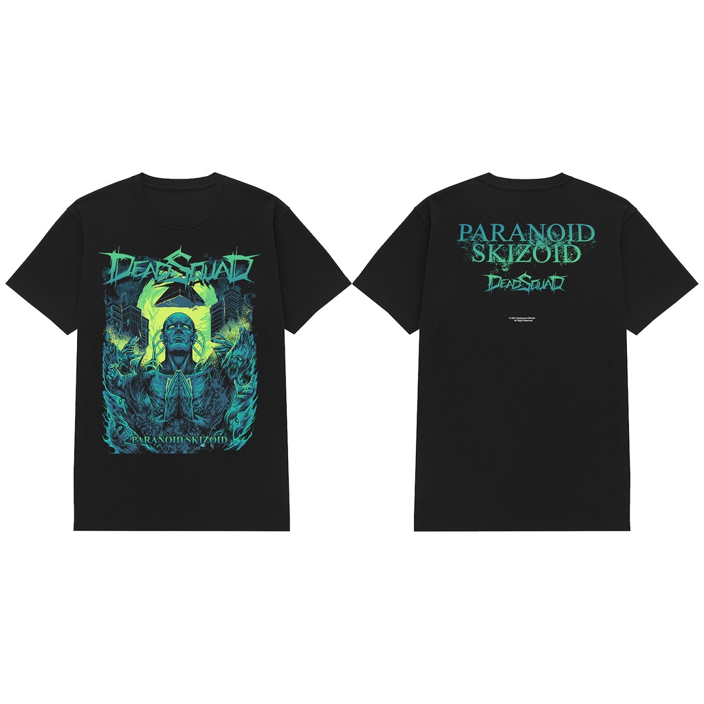 Rocknroll T-shirt Band Deadsquad Paranoid Skizoid