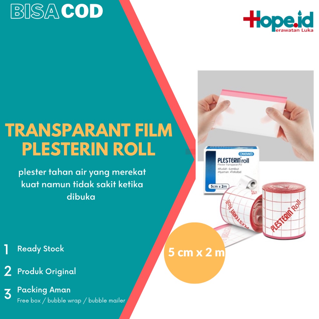 Plesterin PU Roll Transparant Film