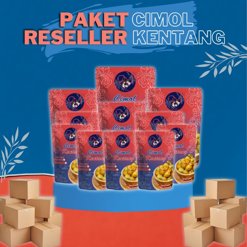 

PAKET RESELLER CIMOL KENTANG RUMPUT LAUT ISI AYAM SUWIR ORIGINAL & PEDAS BYVIFOOD