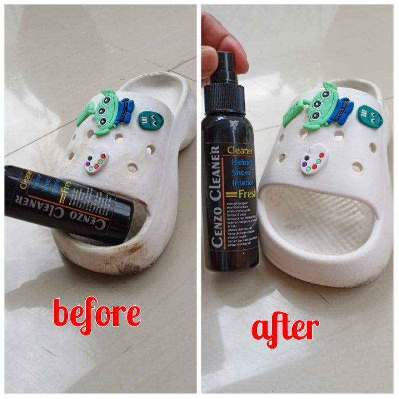 CENZO CLEANER SEPATU SPRINGBED PEMBERSIH NODA MEMBANDEL