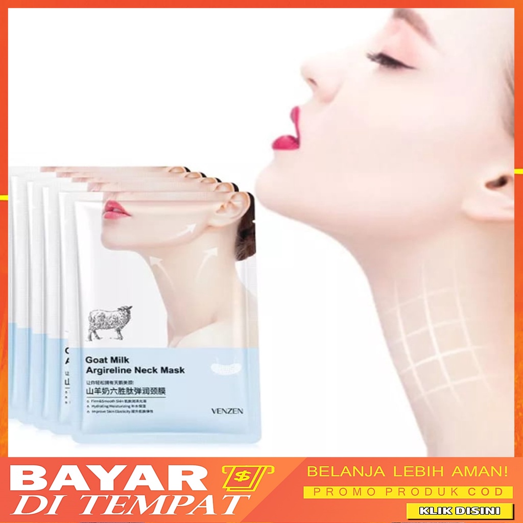 Veze Makser Goat Milk Hydrating Whitening Kolagen Leher Patch Antikerut Anti Aging