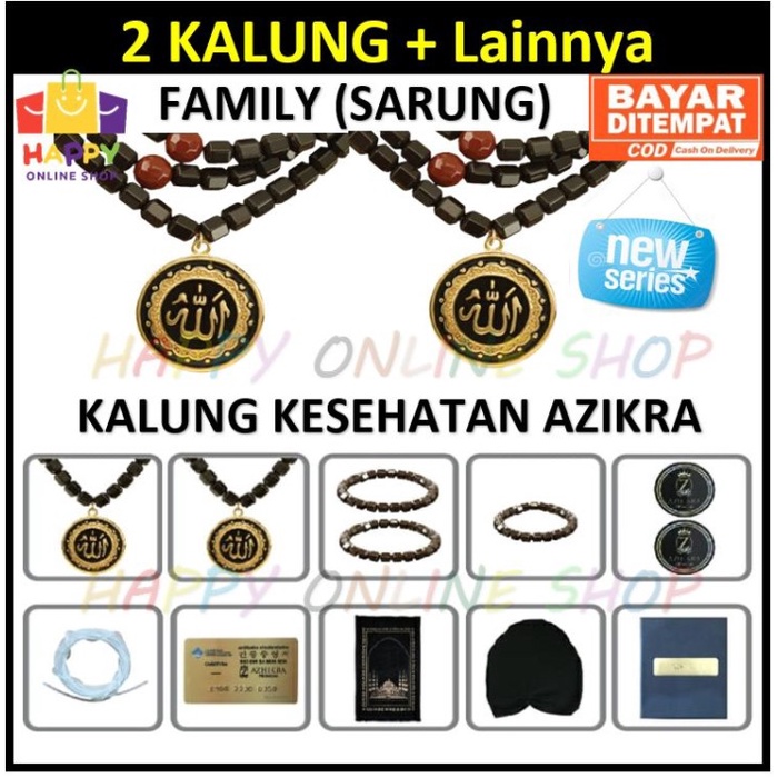 AZHIKRA - AZIKRA Premium Tasbih Kesehatan - Kalung Azikra - Original