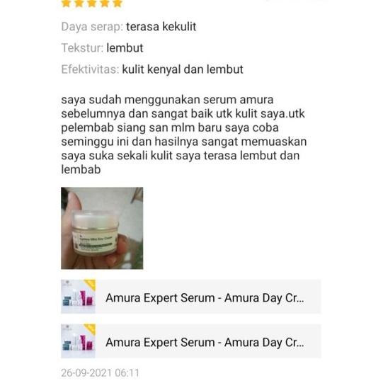 Promo! AMURA SKINCARE - Day & Night Cream Amura Original 100%