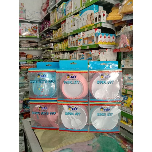 Obral Tutup Toko Nadiva FEEDING SET DODO TEMPAT MAKAN ANAK BABY BOWL SET REGULER BOWL SET + CUP MANG