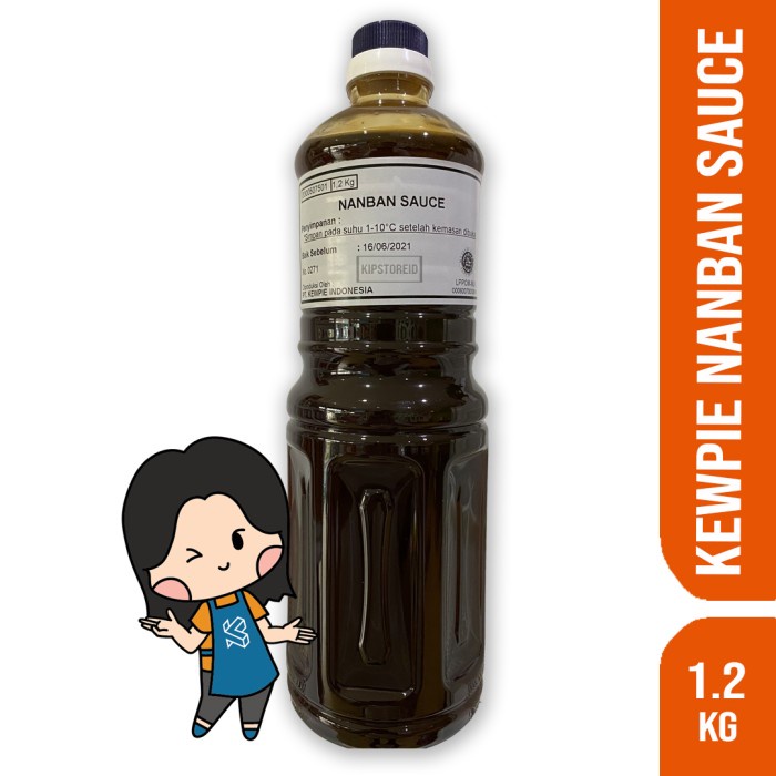 

KEWPIE NANBAN SAUCE- SAUS NANBAN HALAL 1.2 KG