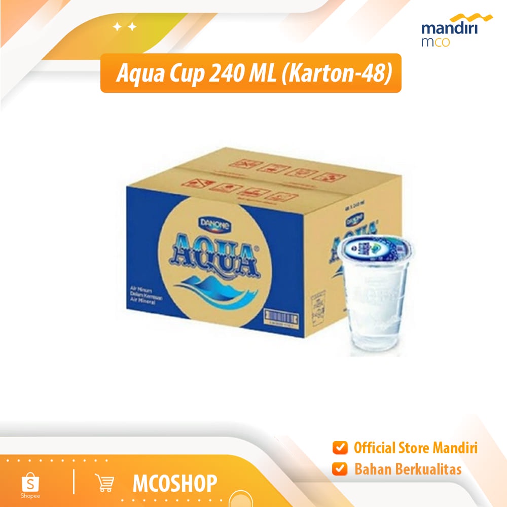 

Aqua Cup 240 ML (Karton-48)