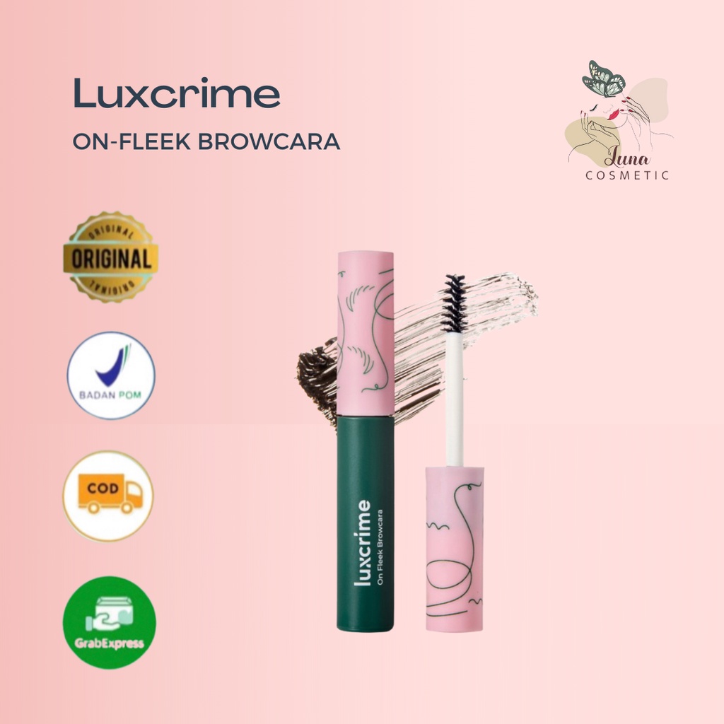 LUXCRIME On Fleek Browcara Woody / Mocha / Crystalline
