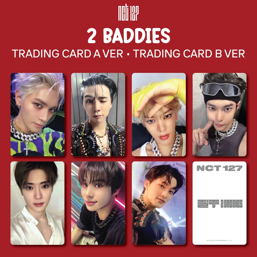 [REPLIKA] NCT 127 - 2 BADDIES TRADING CARD