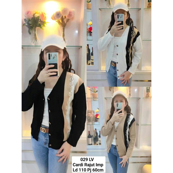 CARDIGAN RAJUT TEBAL PREMIUM IMPORT 028 029 030