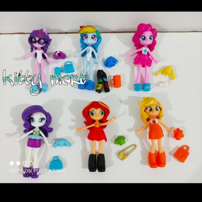 MAINAN BONEKA FIGURE EQUESTRIA GIRL MY LITTLE PONY