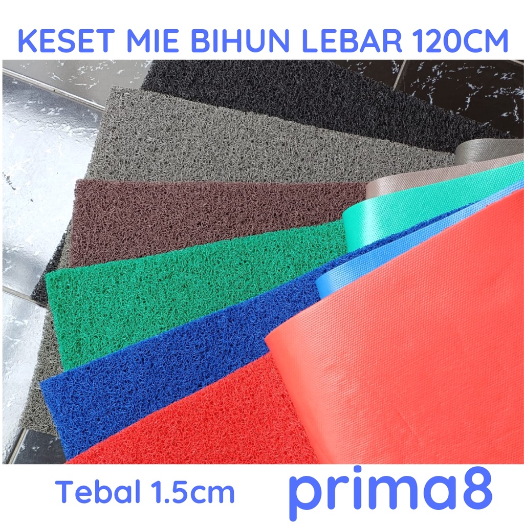 Jual Keset Karpet Mie Bihun PVC Meteran Tebal 1.5cm Lebar 120cm, Per