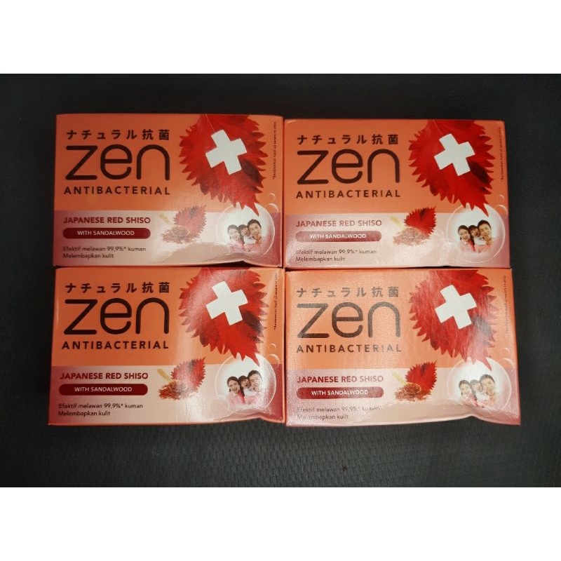 SABUN ZEN / SABUN ANTI BACTERIAL ZEN / ZEN JAPANESE RED SHISO