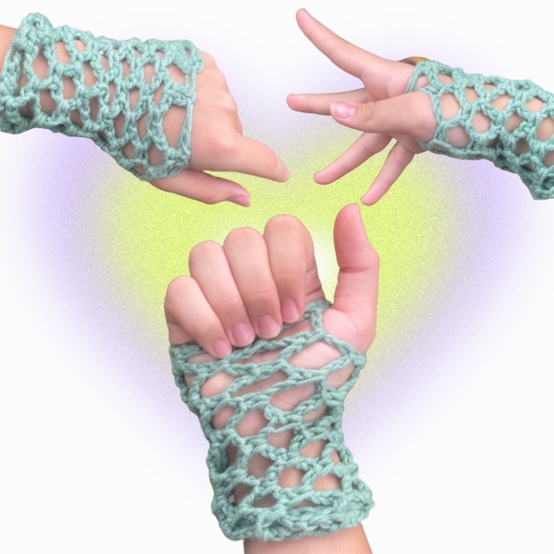CROCHET ARM WARMERS || ARM WARMERS || GLOVES || Y2K ARM WARMERS || HAND WARMERS