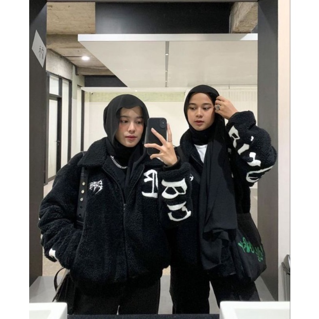 SHERPA JACKET EUPHORIA ORIGINAL - JACKET SHERPA - JAKET BULU - KARUNGJANTAN