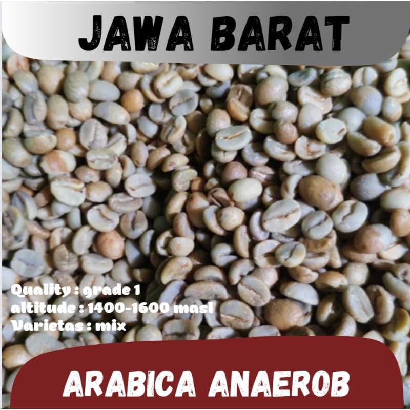 

biji kopi mentah ( green Bean ) Arabika Jawa barat anaerob