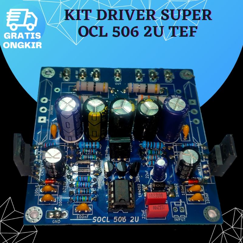 Kit Driver Power Socl 506 2U doble layer (tef)