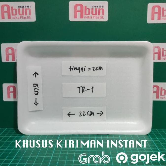 Tray Styrofoam TR-1 Isi 250pcs