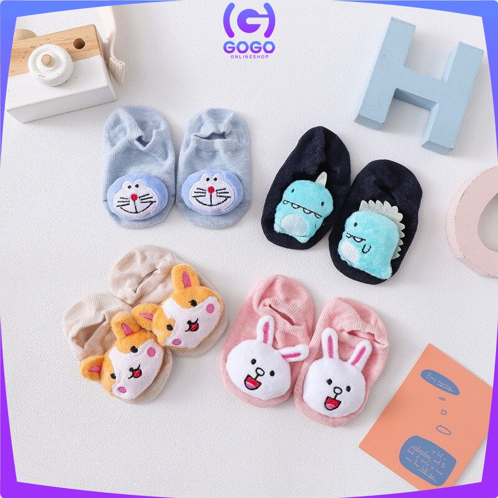 GOGO-P5 Kaos Kaki Anak Bayi Karakter Boneka Lucu Kaus Kaki Kartun Fashion / Baby Socks Import Murah