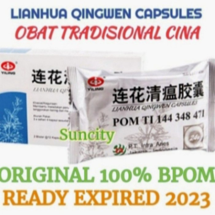 Linghua Qingwen Jiaonang 24 Capsule Obat Anti Virus