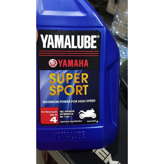 OLI MESIN YAMALUBE SUPER SPORT 1 L LITER ASLI ORI YAMAHA