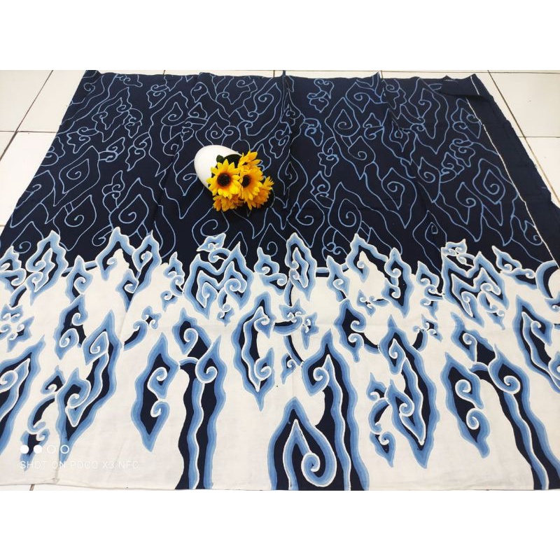 Jual Kain Batik Tulis Bahan Katun Motif Mega Mendung Gunungan Khas Cirebon Shopee Indonesia