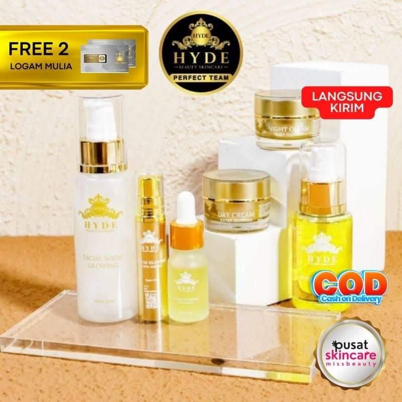 [BPOM] PAKET GLOWING HYDE BEAUTY SKINCARE AMAN BUMIL BUSUI CREAM