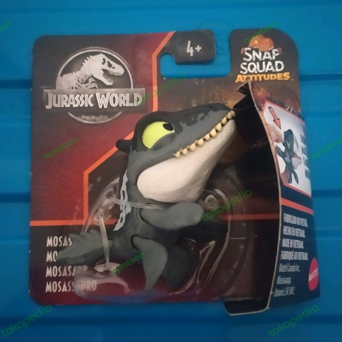snap squad attitudes wave 12 mosasaurus