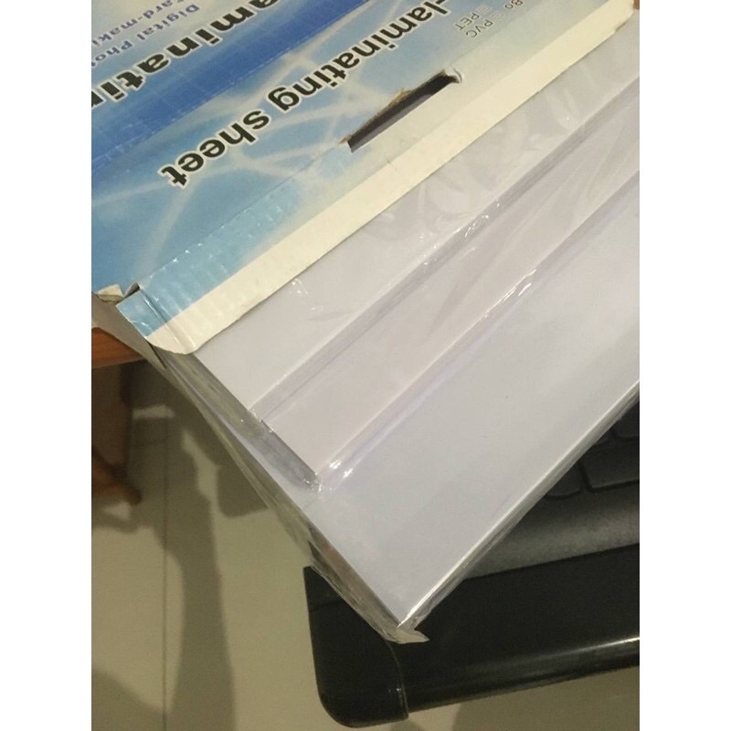 

Kertas PVC id card instan 0,76 mm|| 10 set bahan untuk id card