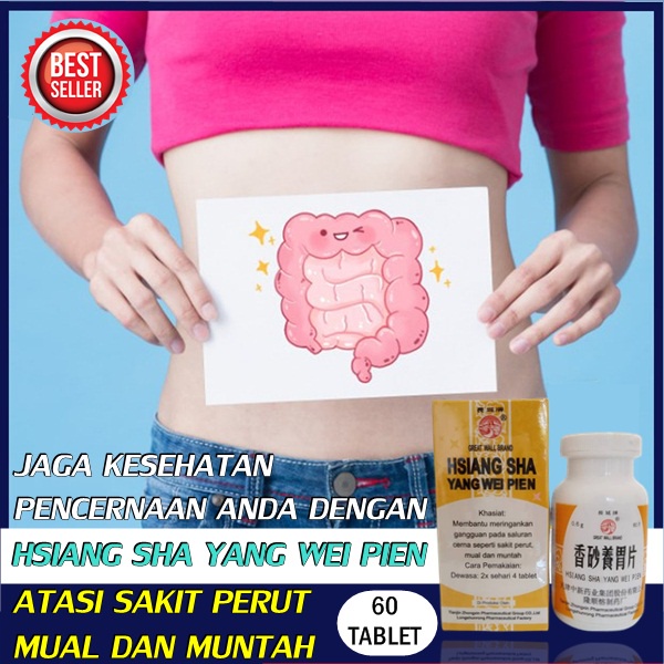 Jual Hsiang Sha Yang Wei Pein Obat Maag Nyeri Lambung Obat Sakit Perut