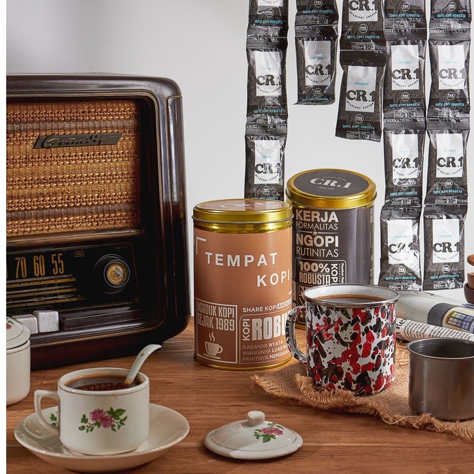 CR1 Coffee - Kopi Cr1 Sachet Isi 50 (Beli 3 Gratis Sachet Isi 10)