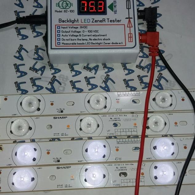 Backlight led tv - zener tester - led tester