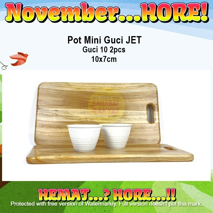 Pot Tanam Mini Guci