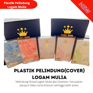 Plastik Cover Emas Mini Logam Mulia