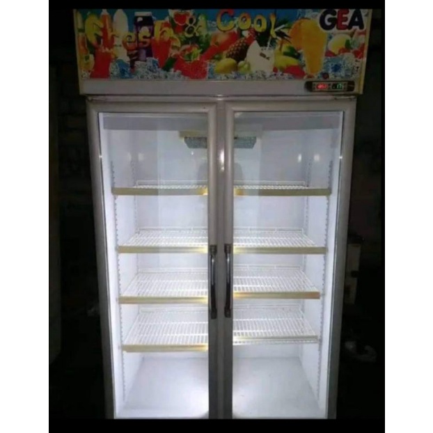 Showcase second GEA 1000 LITER 2 pintu