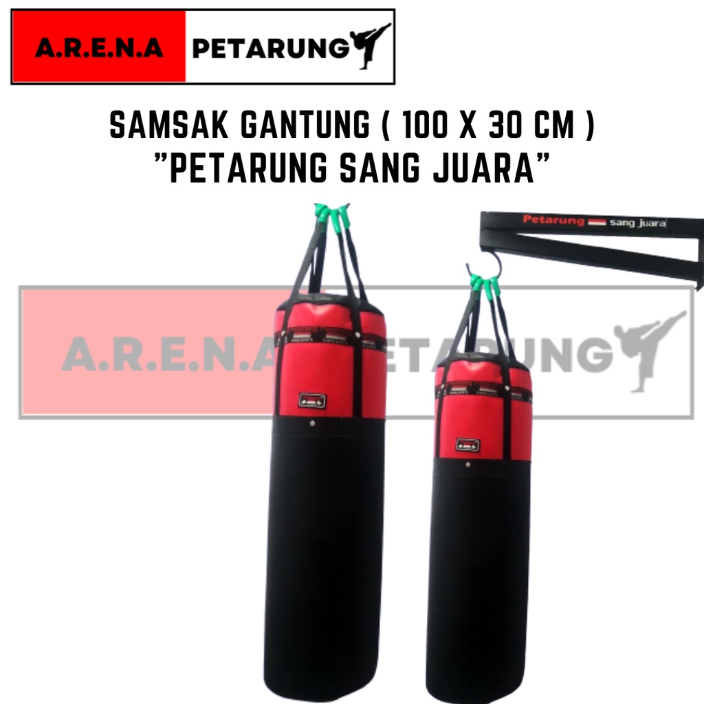 SAMSAK Tinju Beladiri Muaythai Boxing MMA - Sansak Murah Berkualitas - Samsak Tinju - Samsak Gantung