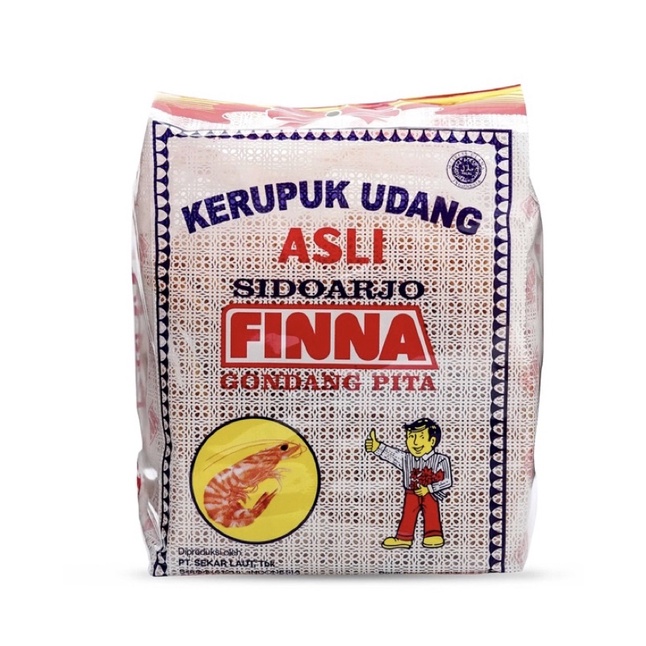 

Finna Gondang Pita Kerupuk Udang 500gr / Finna / Gondang / Pita / Kerupuk / Udang / 500gr