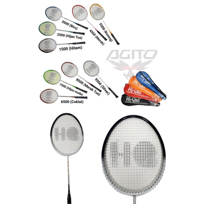 Raket Badminton Hi-Qua Air KD ORI (Corak Batik)