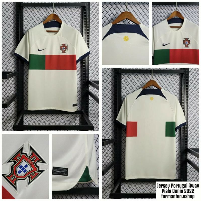 Jersey Portugal Away Piala Dunia 2022