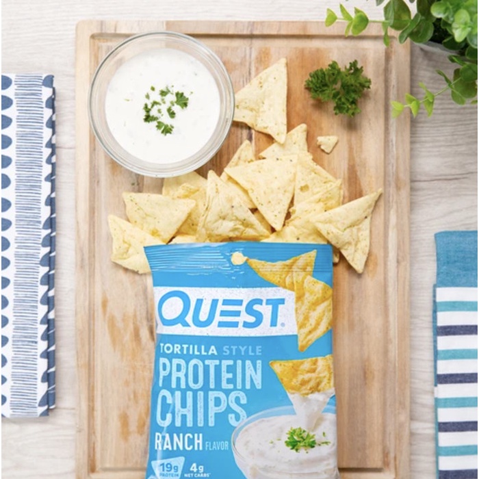 

NEW Quest Nutrition Tortilla Style Protein Chips - Keto Friendly - Ranch