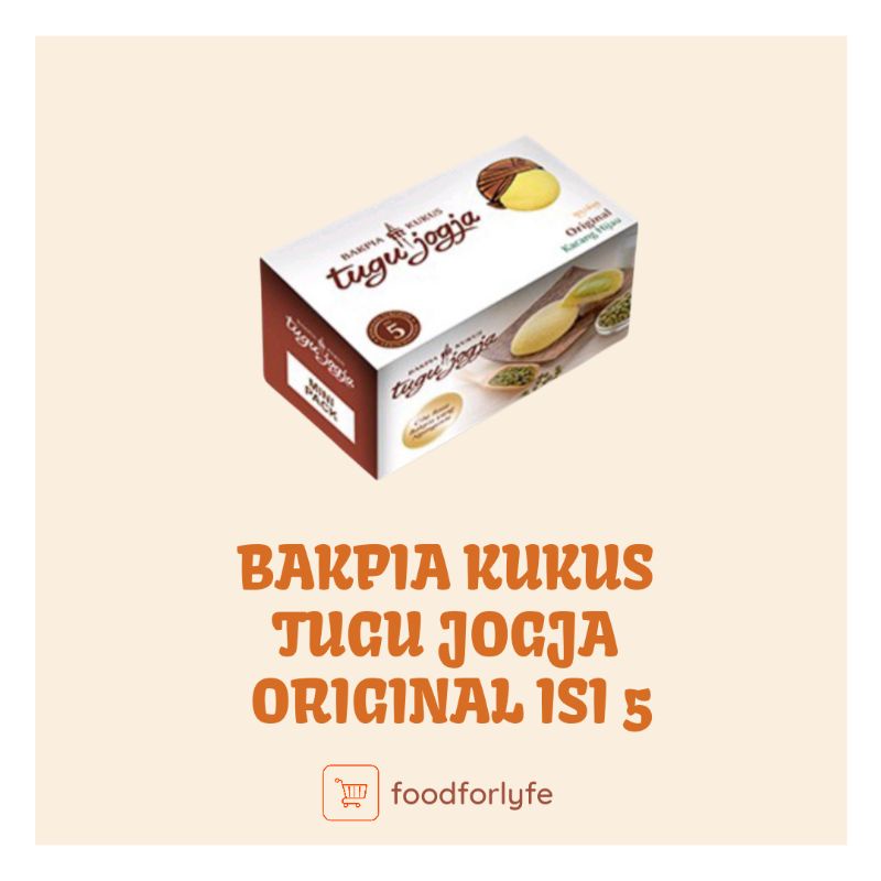 

Oleh Oleh Makanan Jogja Bakpia Kukus Original Tugu Jogja Mini Pack Isi 5