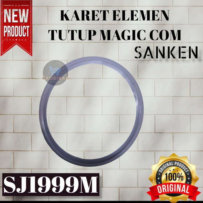 Karet Elemen Tutup Magic Com Sanken Sj1999M Sj 1999 M Rice Cooker Ori