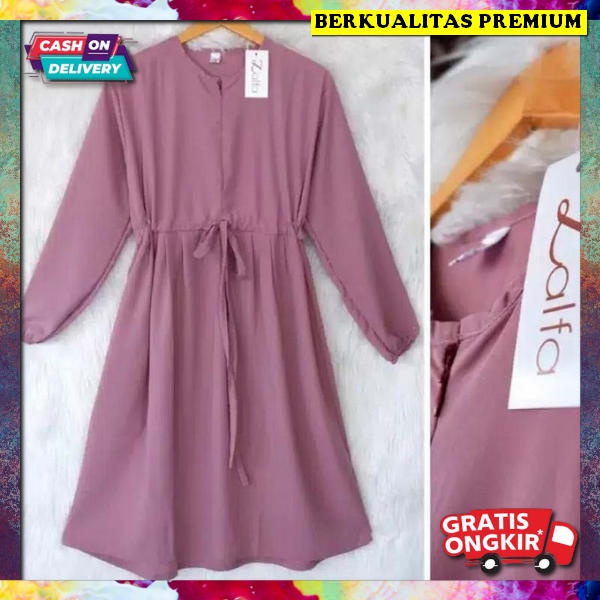 Tunix Waita Terbaru Tunic Atasan Muslim Tunic Wanita Import Tuniq Atasan Kondangan Thunik Remaja Mur