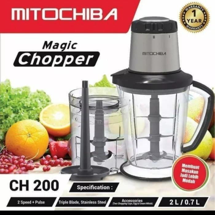 Mitochiba Chopper Ch 200/Penggiling Daging Mitochiba Ch 200