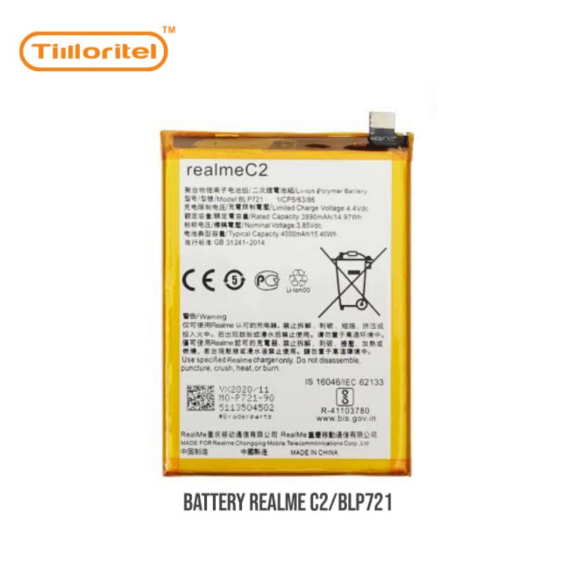 BATTERY REALME C2/BLP721